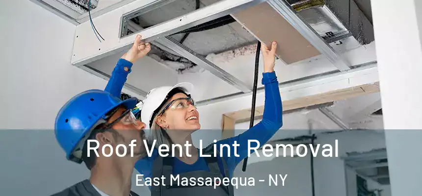 Roof Vent Lint Removal East Massapequa - NY